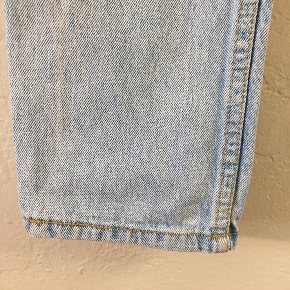 Guess By Georges Marciano High Rise Jeans Sz 32 Straight Leg 100% Cotton Vintage - Picture 5 of 12